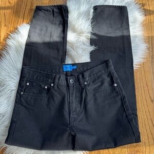 Club Monaco Men’s black straight leg denim jeans 30X32